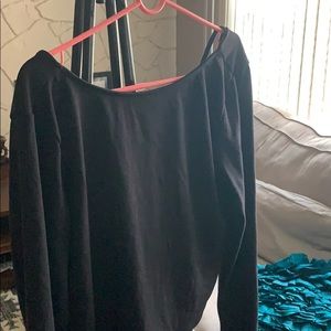 H&M Divided Black Top, US Women’s XL